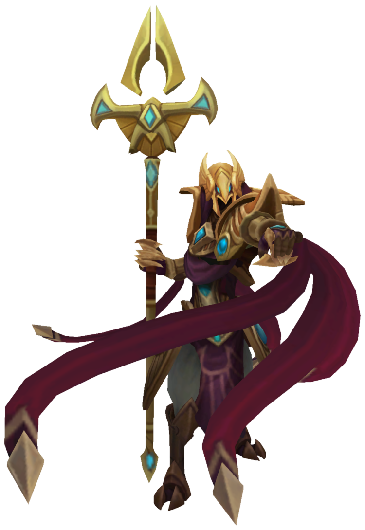 Azir TFT Objetos Habilidades Sinergias Tips Azir Render 750x1089