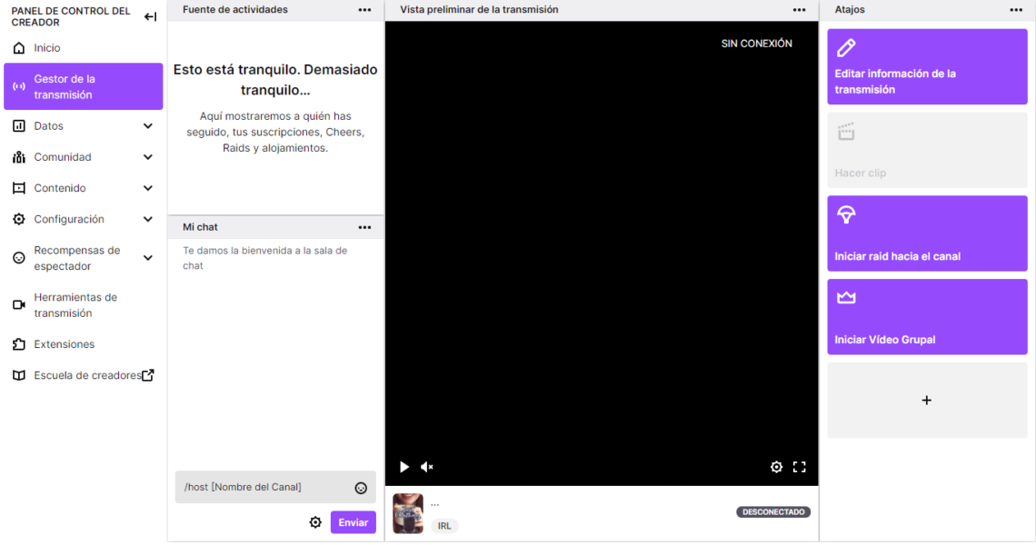 Como Hostear En Twitch En Pc