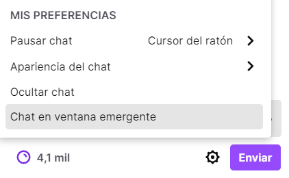 como ver el chat de twitch en una ventana emergente