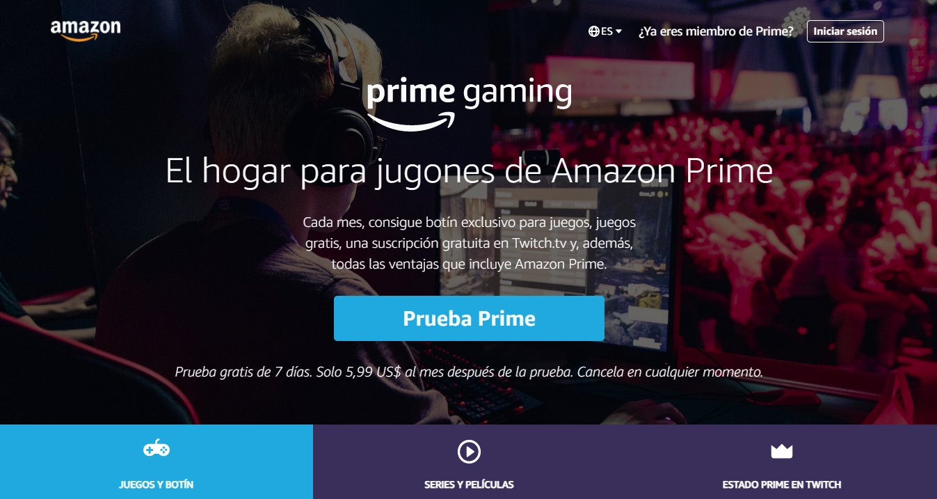 Cómo VINCULAR cuenta de AMAZON PRIME con TWITCH 🥇