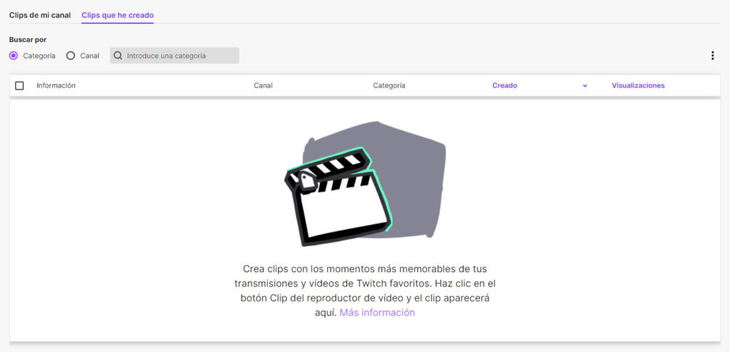 como ver los clips de twitch que hice