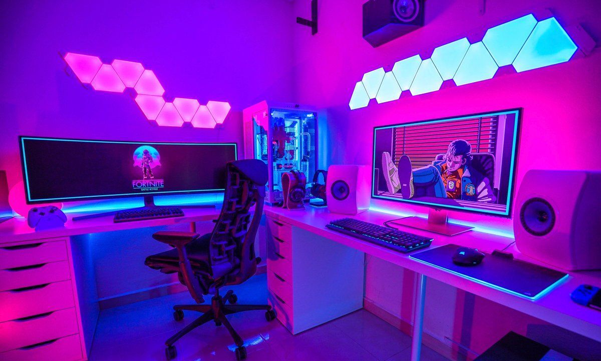 ᐉ IDEAS de HABITACIONES GAMER para INSPIRARTE 【 2024