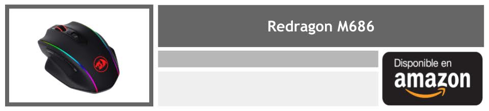 comprar redragon m686 amazon