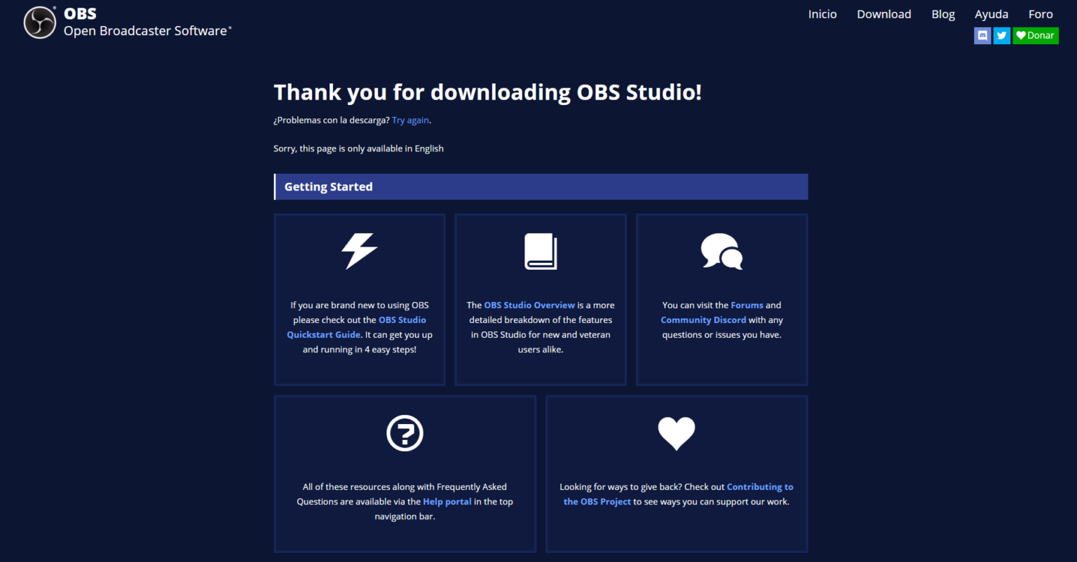  C mo DESCARGAR E INSTALAR OBS Studio GRATIS 